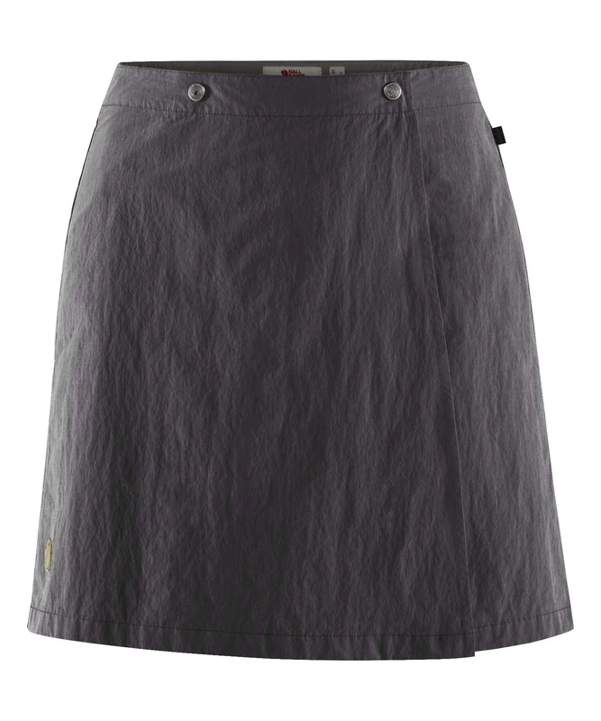 Fjallraven Travellers Mt Skort W Skirt - Grey, 42