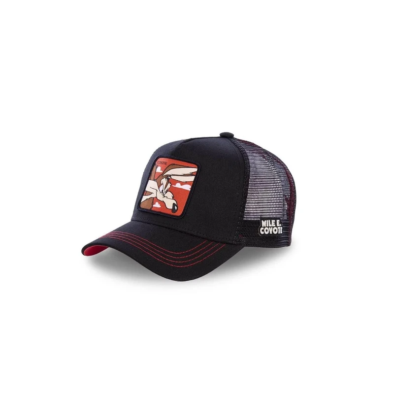 Capslab Wile E. Coyote Trucker Cap Looney Tunes Black - One-Size - Image 1