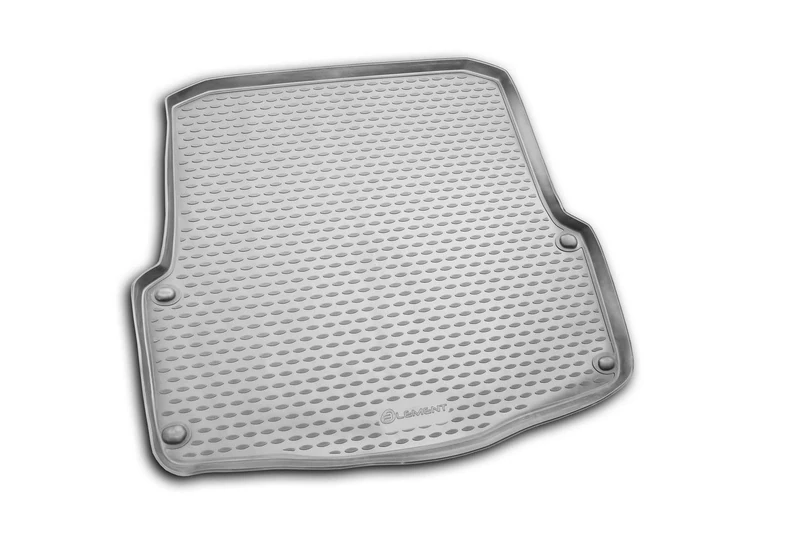 Element EXP.NLC.45.08.B12 Tailored Custom Fit Rubber Boot Liner Protector Mat-Skoda Octavia II, Station Wagon 2005-2013, Black