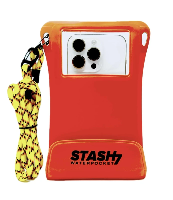 Waterpockets Stash 7 Premium Waterproof Phone Pouch | The Only Adventure Grade Phone Case for iPhone 6 6 Plus 7 7 Plus 8 8 Plus XS XS Max XR 11 11 Pro Max Galaxy S9+ S10+