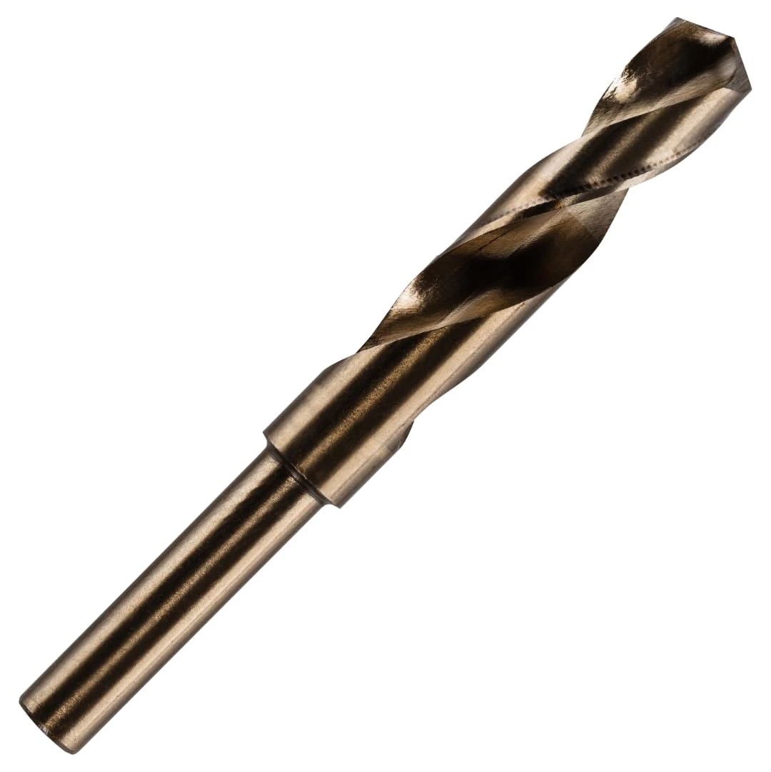 15mm HSS Cobalt Blacksmith Drill Bit - Reduced Shank Drill For Stainless Steel & Hard Metals