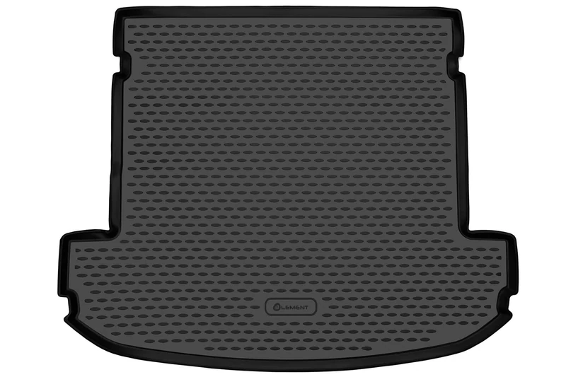 Element EXP.CARKIA00006 Tailored Custom Fit Rubber Boot Liner Protector Mat-KIA Sorento SUV, 7 Seats, (Folded Backseat) 2015, Black