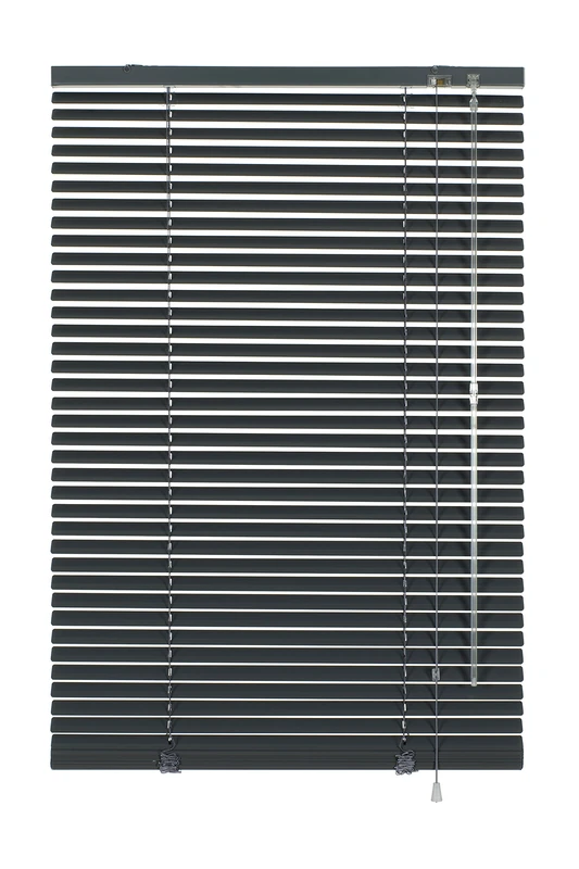 Deco Company 23-3121 Aluminium Clamping Blind - Slate - 120 x 175 cm