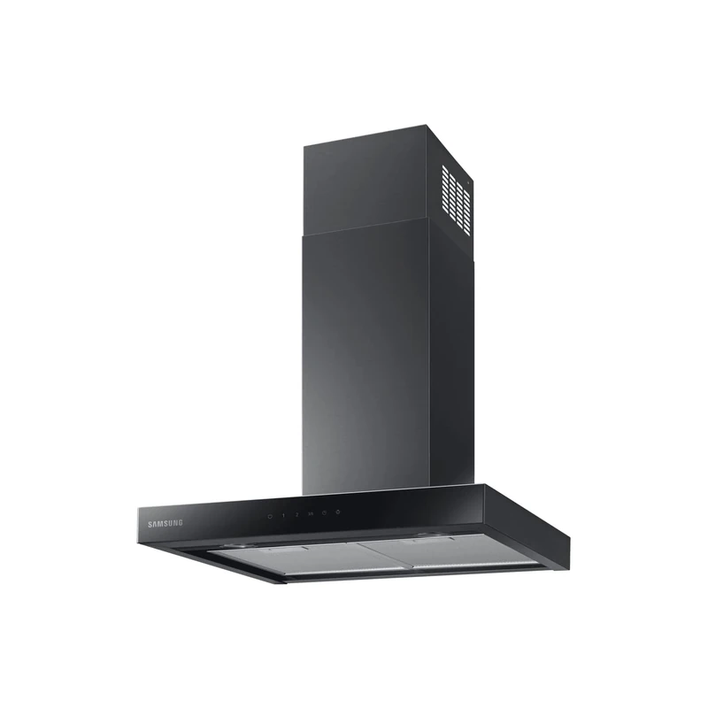 Samsung 60cm Slimline Chimney Cooker Hood - Black - Image 1