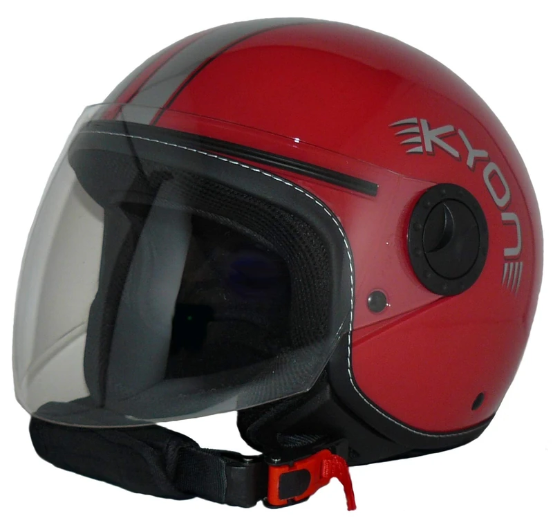 protectWEAR Open face helmet with long visor H710-RT-XS