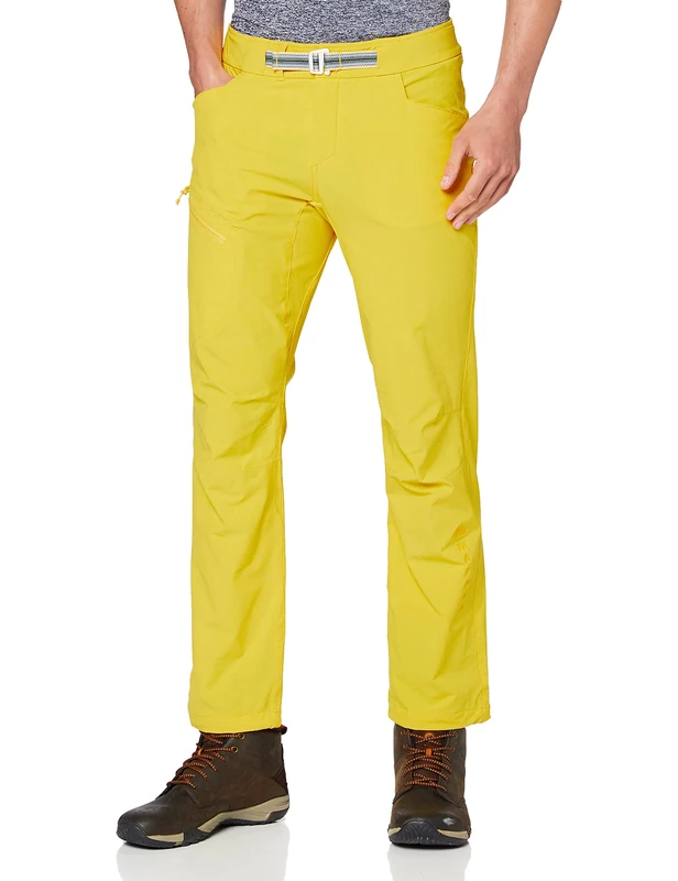 Maloja Toulsm Men's Multisport Technical Long Trousers, mens, 27228.0, Sunlight, M