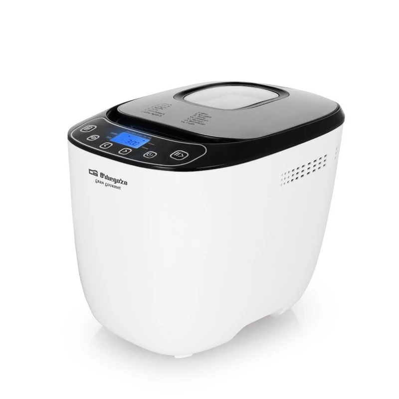 Orbegozo MHP 3500 Automatic Bread Maker / 12 Preconfigured Programmes/Timer/LCD Display/Non-Stick Container/Includes Recipe Book / 550 Watt