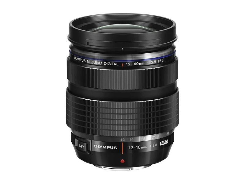 Olympus M.Zuiko Digital ED 12-40 mm F2.8 PRO Lens, Universal Zoom, Suitable for All MFT Cameras (Olympus OM-D & PEN Models, Panasonic G-Series), Black (Renewed)