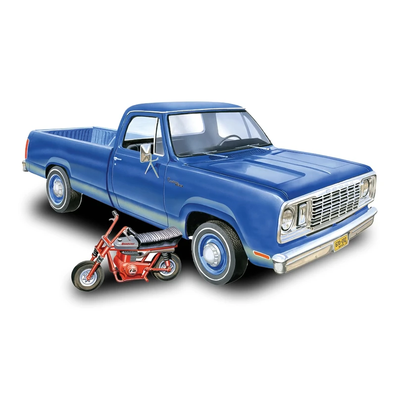 MPC AMT Plastic KIT - Dodge D100 1978 Custom Pickup 1/25