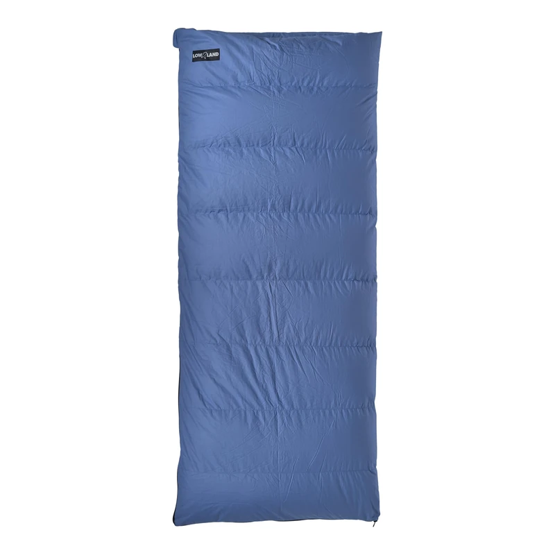 Lowland Outdoor Companion Junior Down Sleeping Bags, Blue, 160 x 70 cm
