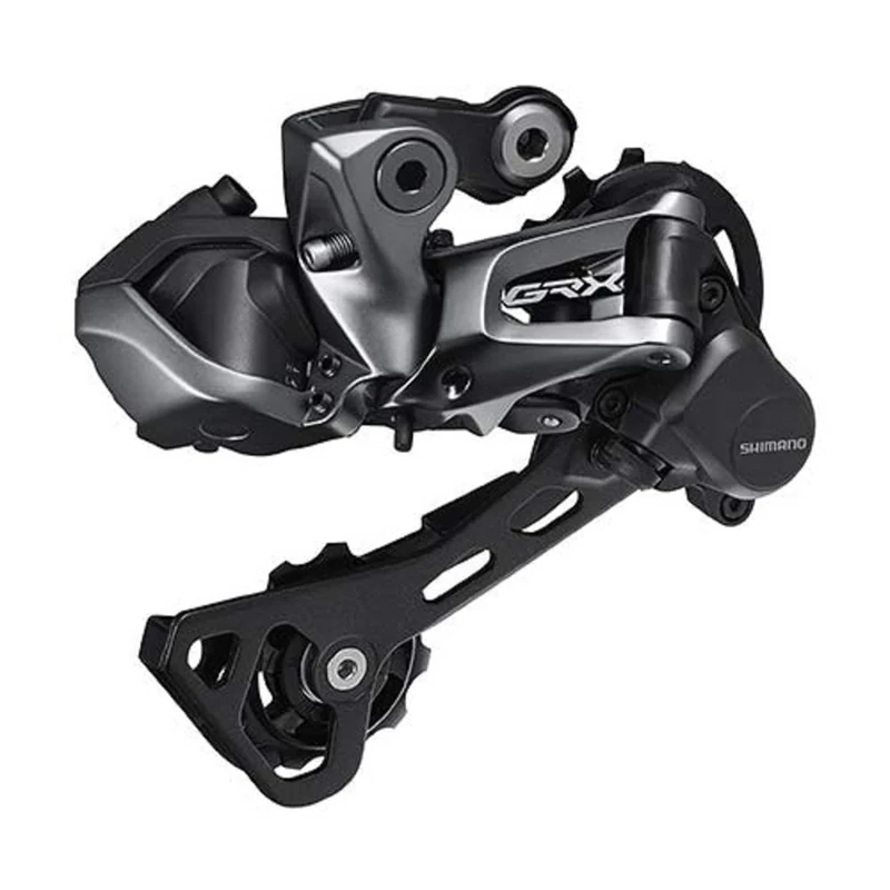 Shimano GRX RD-RX817 GRX Di2, 11-speed rear derailleur, Shadow+, for single Rdrx817 GS - medium, Black
