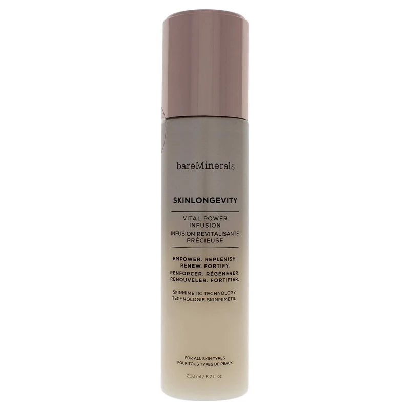 Skinlongevity Vital Power Infusion by bareMinerals for Unisex - 6.7 oz Serum