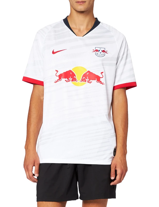 Nike Men Rblz M Nk BRT Stad JSY Ss HM Football T-Shirt - White/(University Red) (Full Sponsor), 3X-Large