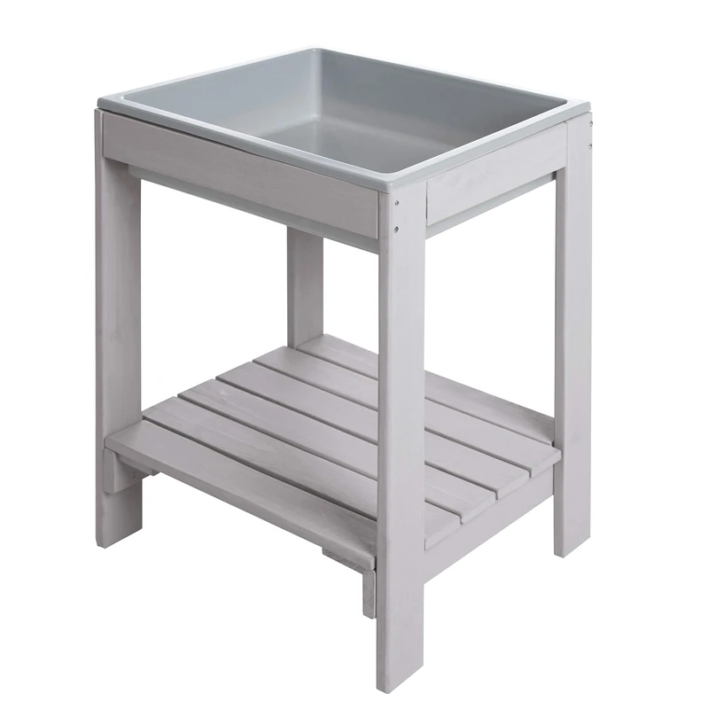 roba 456008GA Mini Cucina da Giardino per Bambini Children's Outdoor Table, Grey