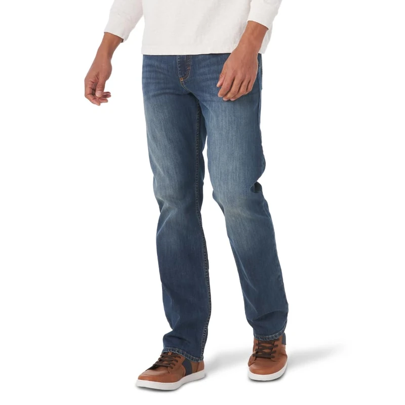 Wrangler Authentics Men's Slim Fit Straight Leg Jean, Dusk, 38W x 32L