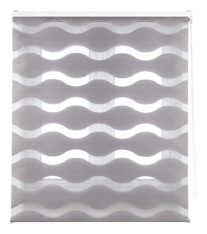 Blindecor Mediteranian Roller Blind, Dark Brown, 100 x 180 cm