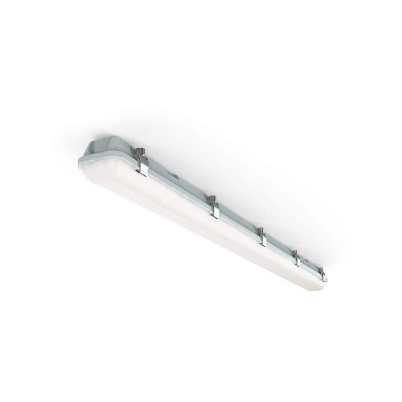 4lite Non Corrosive Batten (Grey) 3800lm Indoor or Outdoor 6ft Cool White IP65 Rated Single LED Integrated 35W Strip Light - 4L3/1102-4Yr Guarantee - Image 1