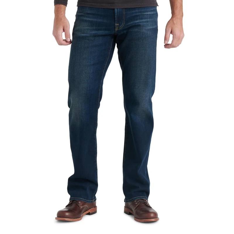 Lucky Brand Men's 181 Relaxed Straight Jean, Balsam, 42W x 34L