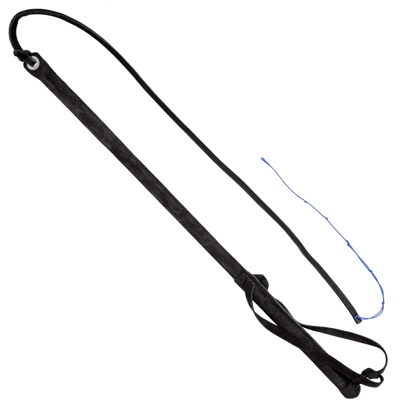 DINGO GEAR Gunshot Whip for Dog Training, Full Black, IPO Tip of Links S02626 - Image 1