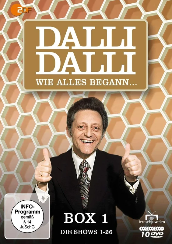 Dalli Dalli - Wie alles begann (Box 1: Die Shows 1-26). 10 DVDs