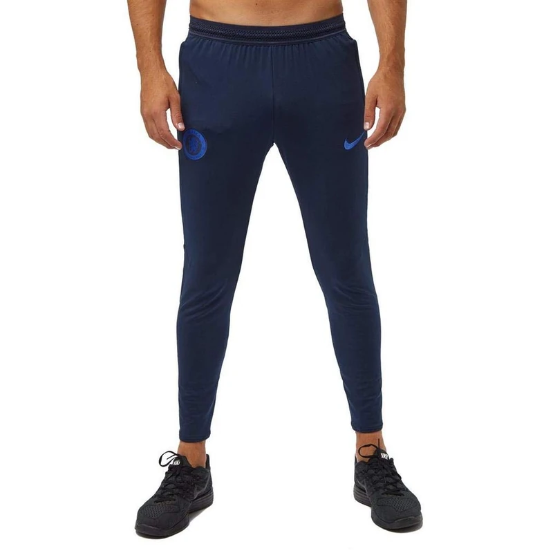 Nike Men CFC M Nk Dry STRK Pant Kp Sport Trousers - Obsidian/Rush Blue/(Rush Blue) (Full Spon-Plyr), Large