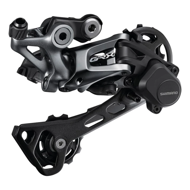 Shimano GRX RD-RX812 GRX 11-speed rear derailleur, Shadow+, for single ,Black