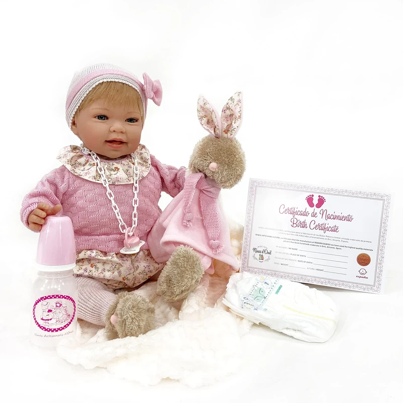 Nines Artesanals d'Onil - Tita Reborn doll with accessories R/1035