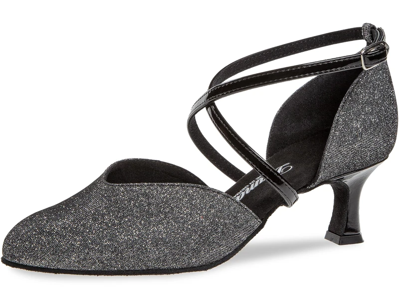 Diamant Women's Dance Shoes 170-106-520 - Size: UK 8 Black Silver