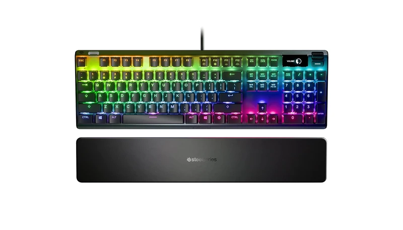 SteelSeries Apex 7 Mechanical Gaming Keyboard - Red Switches