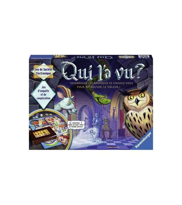 Ravensburger - Who has seen it? - Board game for children - from 2 to 4 players from 6 years - 21439 French version