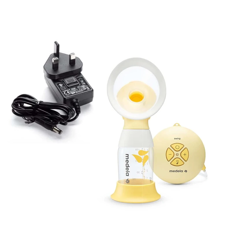 Medela Swing Flex Single Electric Breast Pump - Compact Design, Featuring PersonalFit Flex Shields and Medela 2-Phase Expression Technology