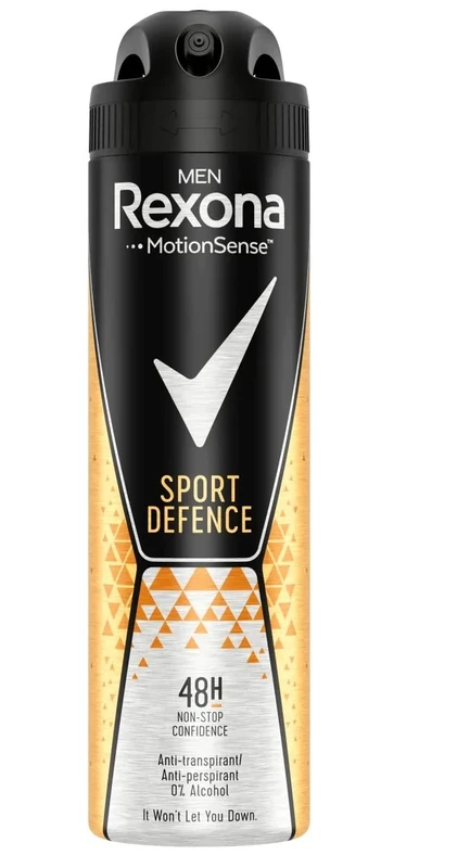 Rexona MotionSense Men Deodorant Spray Antiperspirant Sport Defence 150 ml Pack of 6