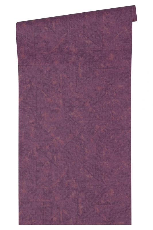 Architects Paper Absolutely Chic 369741 36974-1 Non-Woven Wallpaper in Ethnic Look 10.05 m x 0.53 m Purple Made in Germany