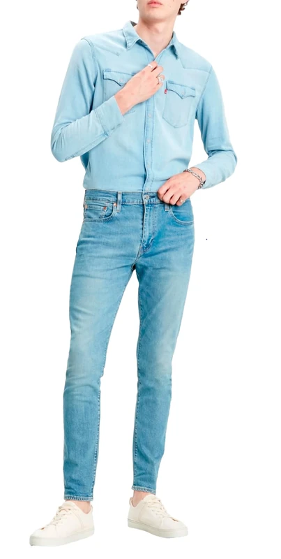 Levi's Men's 512 Slim Taper Jeans, Pelican Rust, 32W / 34L