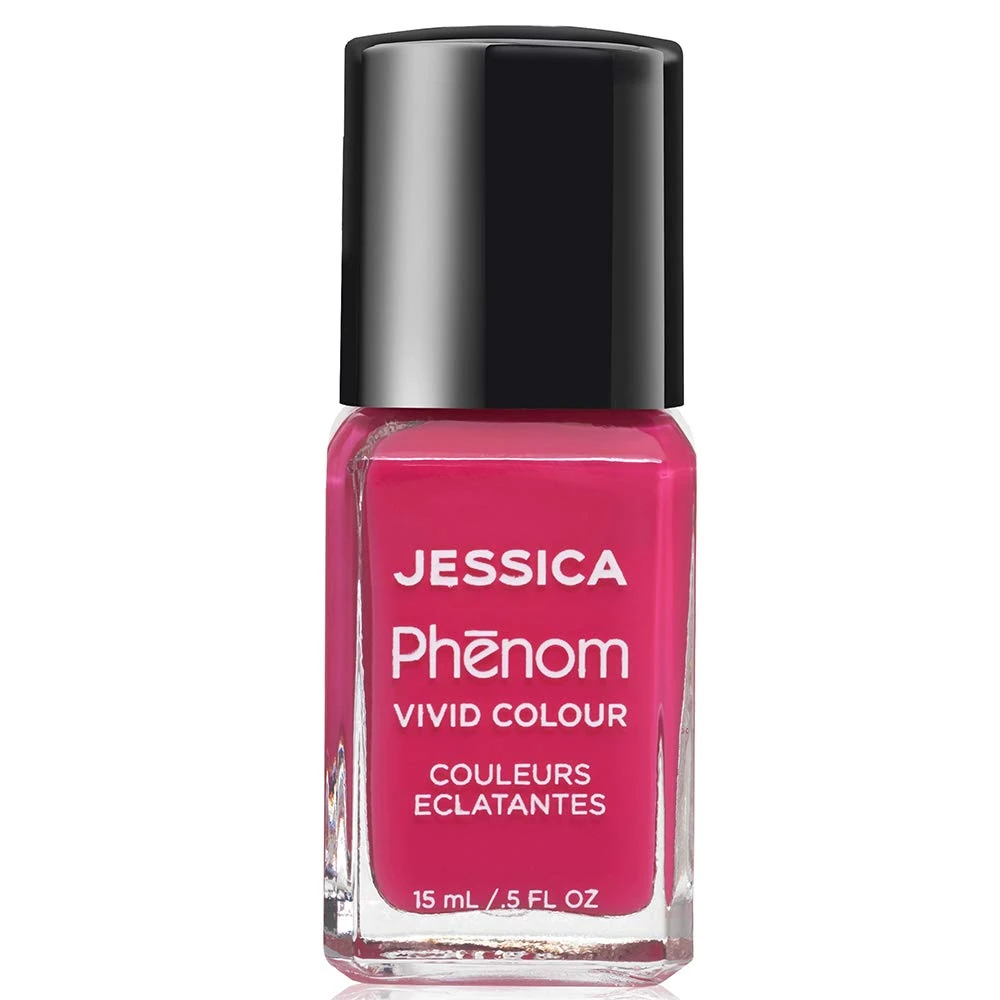 JESSICA Phenom Vivid Colour Nail Polish, Cherry on Top 14 ml