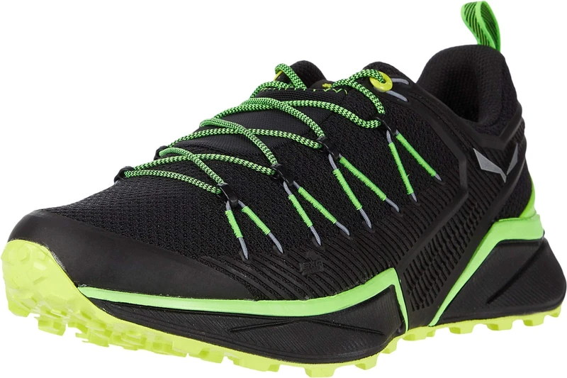 Salewa MS Dropline, Trail Running Shoes Men’s, Green (Fluo Green/Fluo Yellow), 8 UK