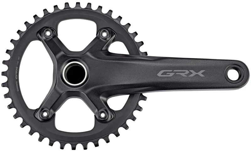 Shimano GRX FC-RX600 GRX chainset 40T, single, 11-speed, 2 piece design, 165 mm