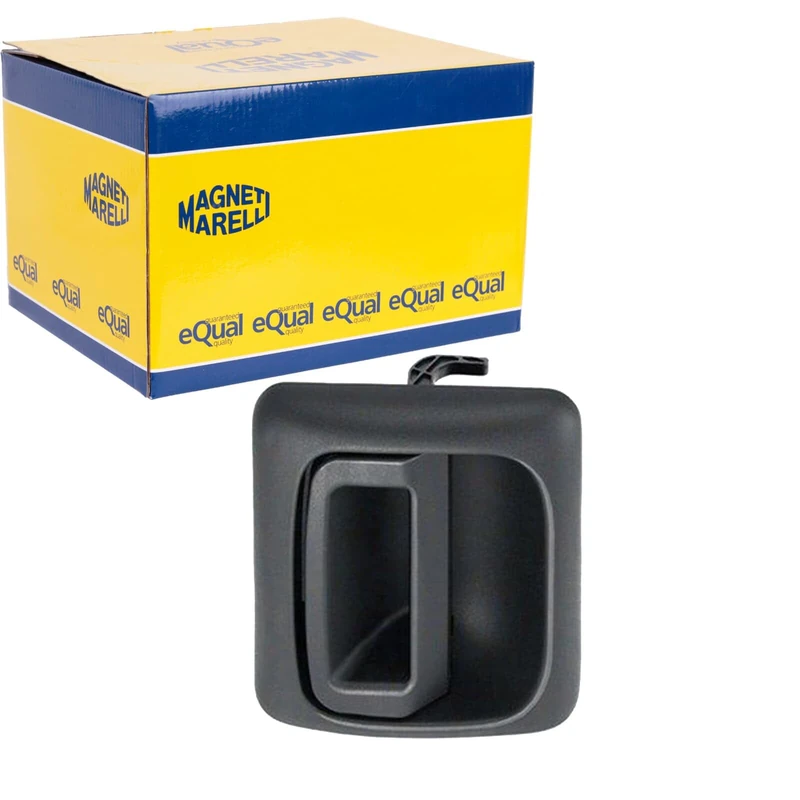 Magneti Marelli MMS0088 Door Handle Without Locking Cylinder for Citroen/Fiat/Peugeot, Black - Image 1
