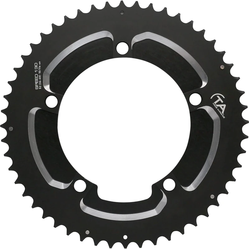 Spécialités TA Speed 2 130pcd 10/11 Speed Outer Chainring, 56t, Matt Black