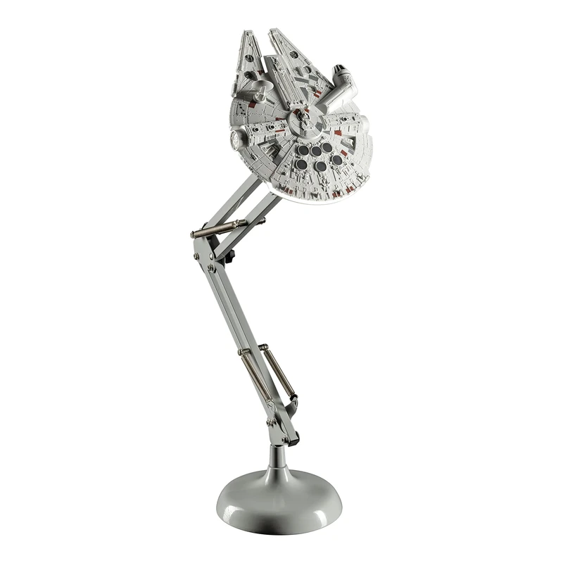 Paladone Star Wars Millennium Falcon Posable Desk Lamp - Officially Licensed Disney Star Wars Merchandise - Star Wars Light Decor and Gifts for Men