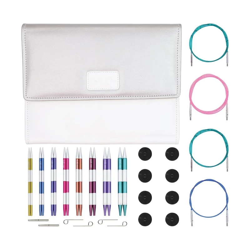 KnitPro Smartstix Deluxe Interchangeable Needle Set 5.5" (14cm) | 8 Sizes (3.5mm to 8mm)
