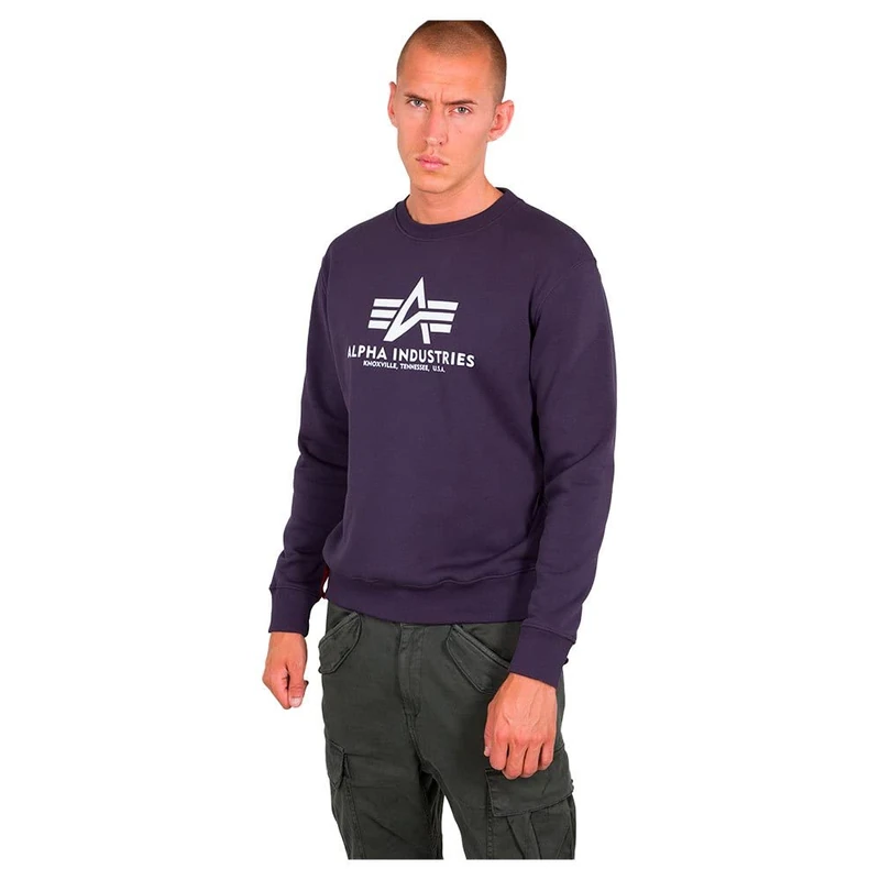 Alpha Industries Basic Sweatshirt for men Nightshade