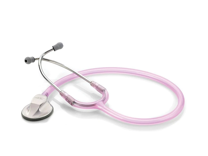 ADC Adscope 615 - Platinum Stethoscope - Rose Quartz