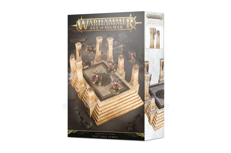 Games Workshop Warhammer AoS - Dominion of Sigmar: Shattered Temple 64-83 Black