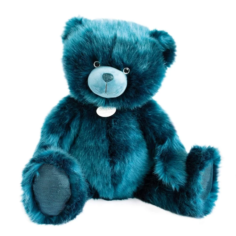 Doudou et Compagnie DC3573 Bear Collection 60 cm Duck Egg Blue