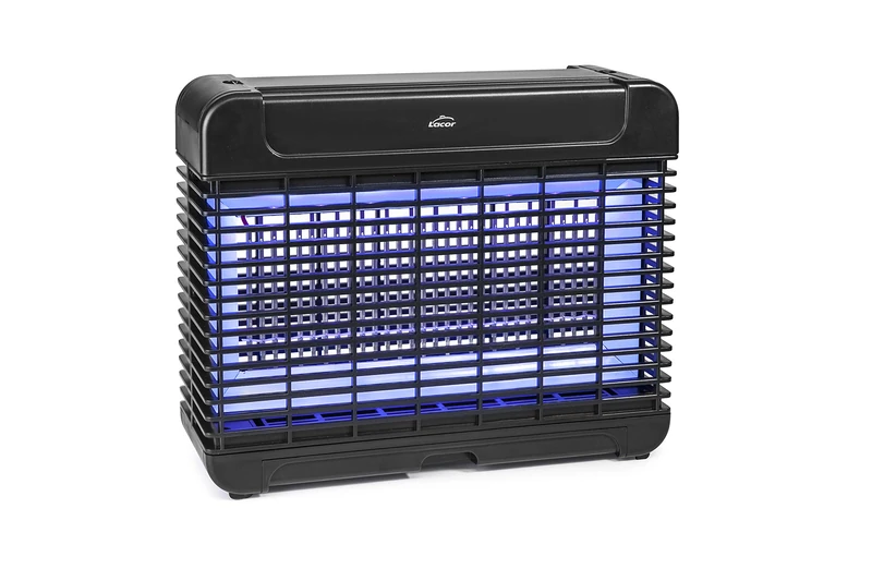 Lacor 39126-Electric Mosquito Killer Luce, 11 W, 16 Lamps, Black