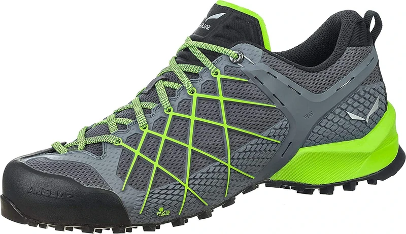Salewa Ms Wildfire, Flintstone/Fluo Green, 6, Male