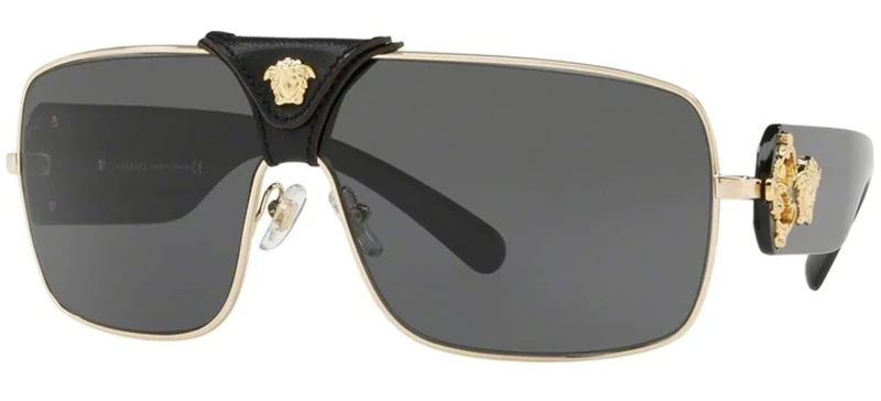 Ray-Ban Unisex Adults’ 0VE2207Q Sunglasses, Brown (Gold), 40