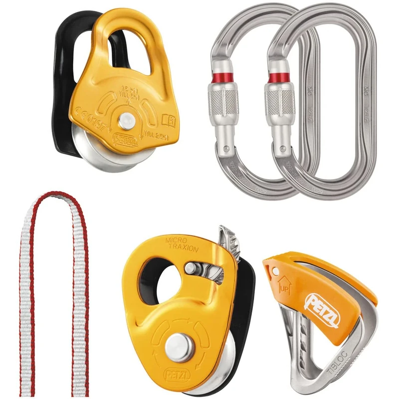 PETZL Unisex's Aid Kit Crevasse Accessory for Climbing, Multicolor, UNI