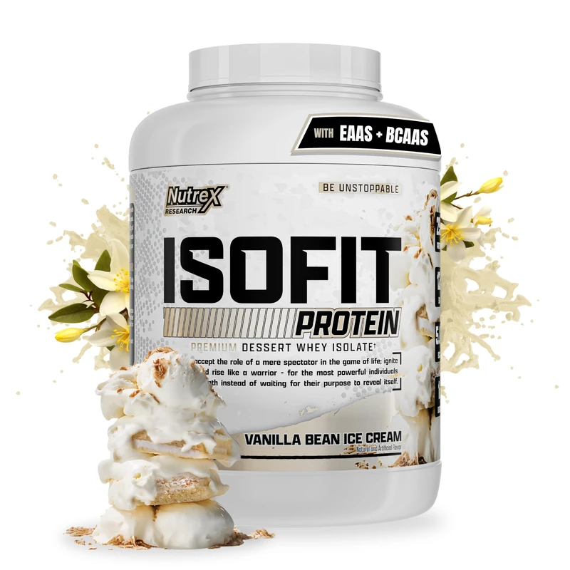 Nutrex Research Isofit Protein Vanilla Bean Ice Cream 2261g